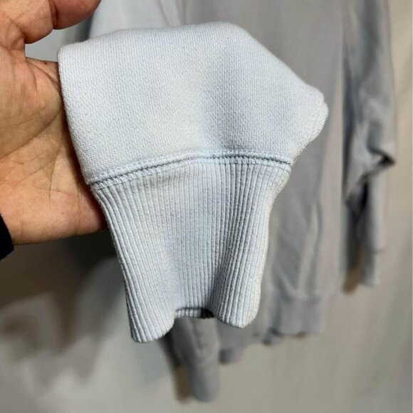 AERIE powder blue sweatshirt. Size Large. Crew neck. - Picture 5 of 8